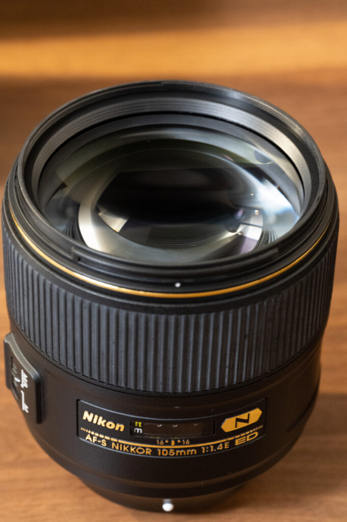 AF-S NIKKOR 105mm f/1.4E EDという撮っていて気持ち良くなれる